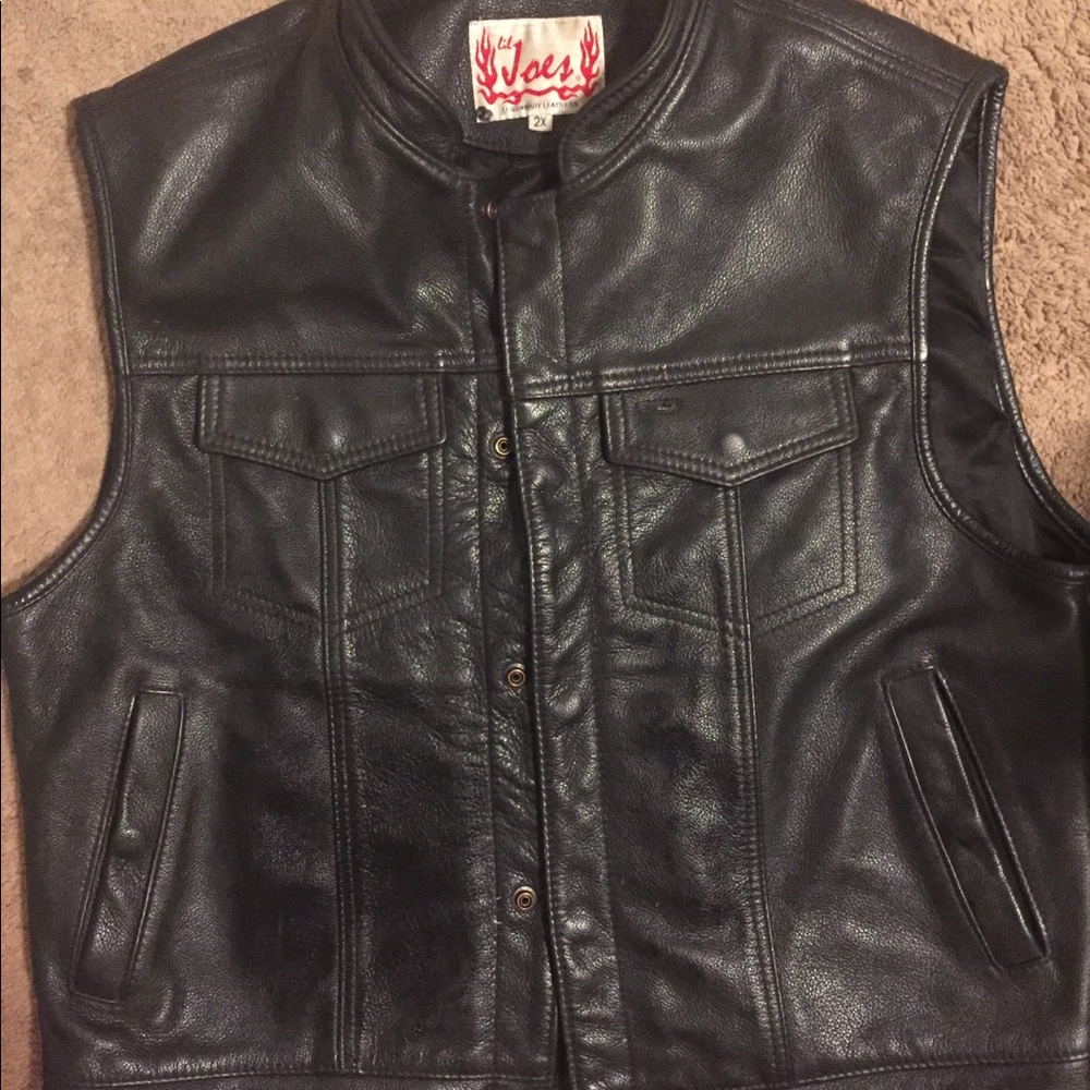 Lil Joe’s man motorcycle vest